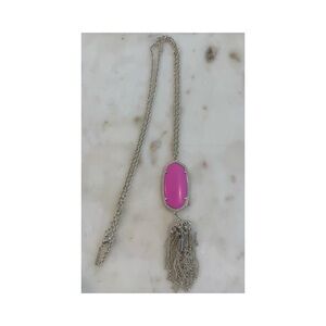 Kendra Scott Elegant Pink Pendant Necklace